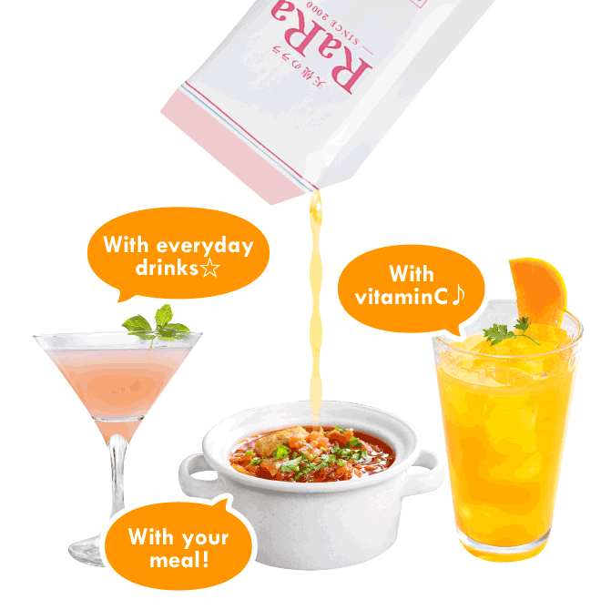 Delicious collagen life!