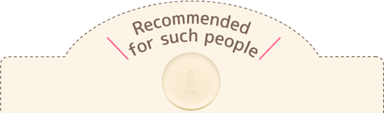 Recommended for such people