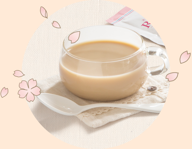 甘酒ミルクティー 紫外線対策ドリンク