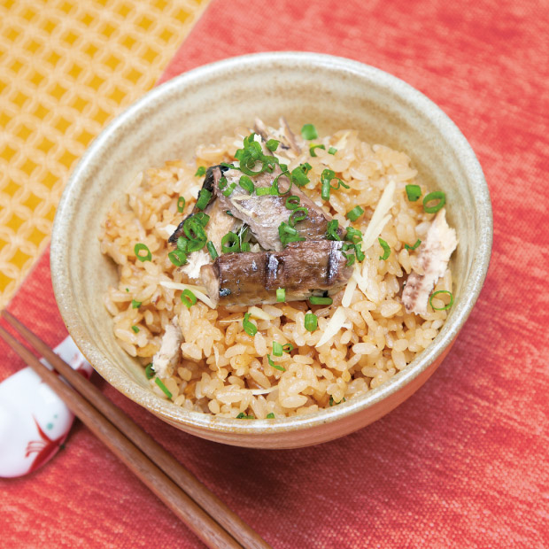 天使のララとカンタンおいしいレシピ さんまの炊き込みご飯