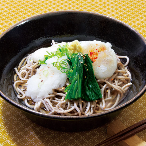 天使のララとカンタンおいしいレシピ みぞれ蕎麦