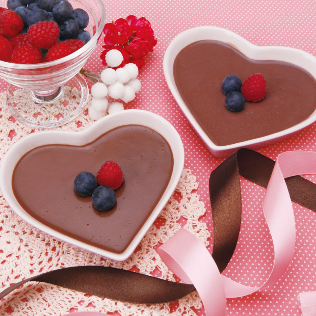 天使のララとカンタンおいしいレシピ 天使のチョコムース