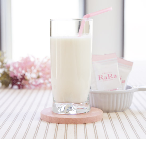 天使のララとカンタンおいしいレシピ 牛乳のヨーグルト風ドリンク
