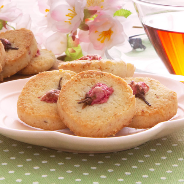 天使のララとカンタンおいしいレシピ サクサク桜クッキー