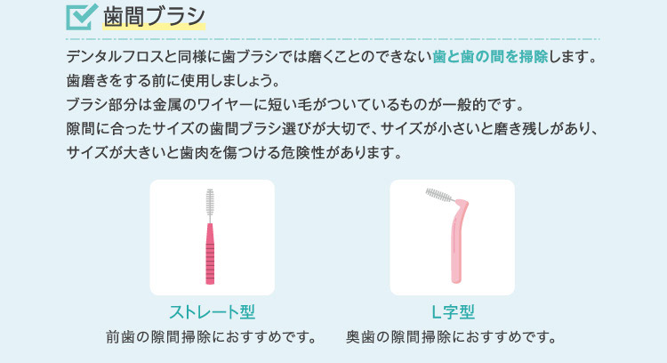 歯間ブラシ