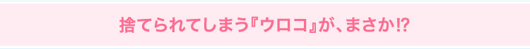 捨てられてしまう『ウロコ』が、まさか⁉