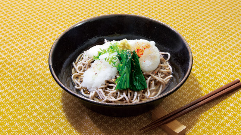 天使のララとカンタンおいしいレシピ みぞれ蕎麦