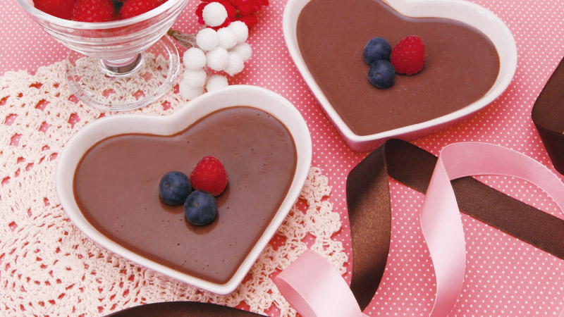 天使のララとカンタンおいしいレシピ 天使のチョコムース