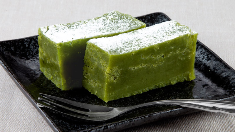 レンジで抹茶ガトーショコラ