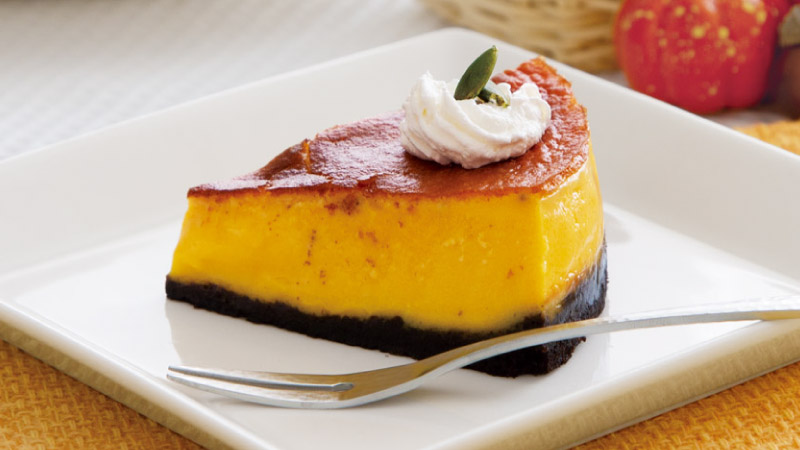 豆乳かぼちゃチーズケーキ
